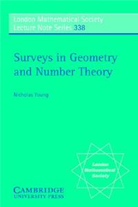 Surveys in Geometry and Number Theory