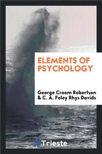 Elements of Psychology