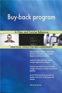 Buy-back program A Clear and Concise Reference