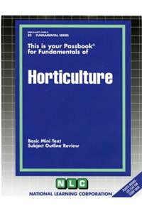 Horticulture
