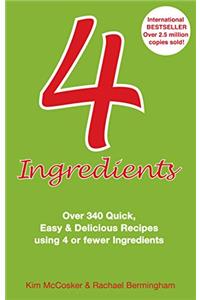 4 INGREDIENTS PACK BOOK PEOPTR