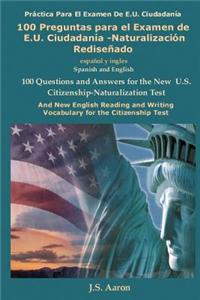 100 Preguntas Para El Examen De E.U. Ciudadania-Naturalizaci