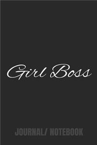 Girl Boss Journal/Notebook
