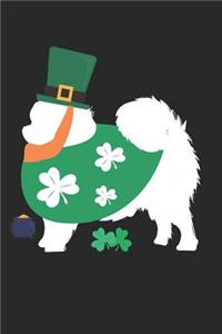 Pomeranian Notebook - St. Patricks's Day Gift for Pomeranian Lovers - Pomeranian Journal