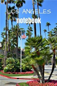 Los Angeles Notebook: A cool Los Angeles Photo Cover Notebook - Journal - Planner - Diary - Travel Notebook - 6x9 - 120 Pages - Wide Ruled Line Paper