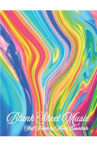 Blank Sheet Music Staff Paper