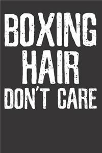 Boxing Sparring Boxer Notebook Journal