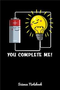You Complete Me! Science Notebook