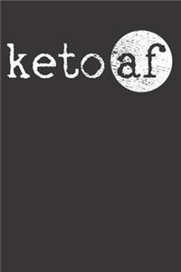 Keto Diet Notebook Journal