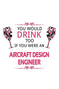 You Would Drink Too If You Were An Aircraft Design Engineer