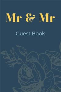 Mr & Mr Guest Book