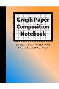 Graph Paper Composition Notebook