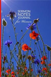 Sermon Notes Journal for Women