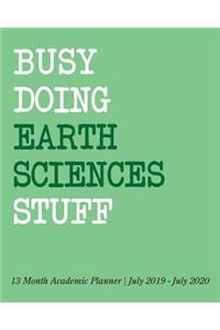 Busy Doing Earth Sciences Stuff