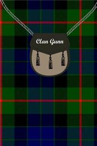 Clan Gunn Tartan Journal/Notebook