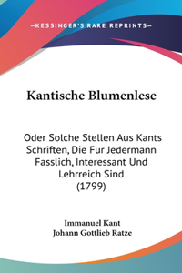 Kantische Blumenlese
