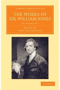 The Works of Sir William Jones 13 Volume Set