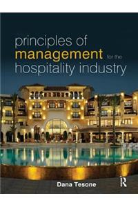 Principles of Management for the Hospitality Industry