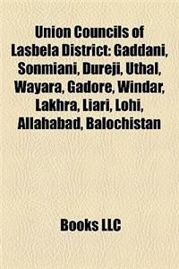 Union Councils of Lasbela District