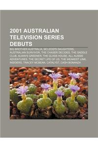 2001 Australian Television Series Debuts