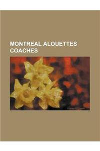 Montreal Alouettes Coaches