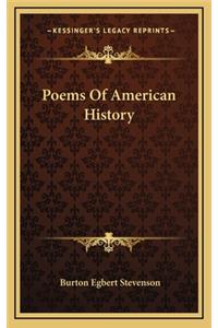Poems Of American History