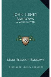 John Henry Barrows
