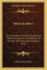 Historical Address
