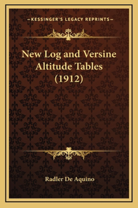 New Log and Versine Altitude Tables (1912)