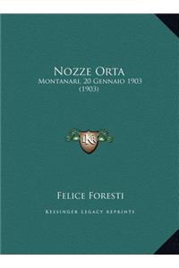 Nozze Orta