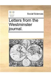 Letters from the Westminster journal.