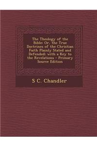 The Theology of the Bible