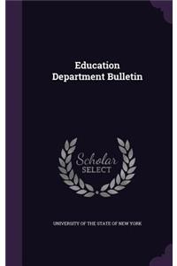 Education Department Bulletin