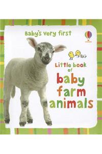 Baby's Very First Little Book of Baby Farm Animals