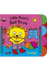 Little Roar's Red Boots Board Book