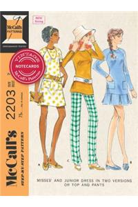 Vintage Mccall's Patterns Notecards