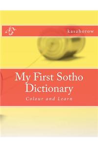 My First Sotho Dictionary