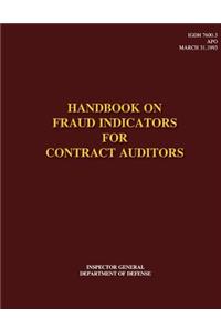 Handbook on Fraud Indicators for Contract Auditors
