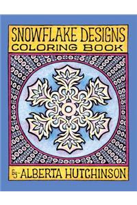 Snowflake Designs Coloring Book