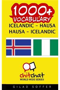 1000+ Icelandic - Hausa Hausa - Icelandic Vocabulary