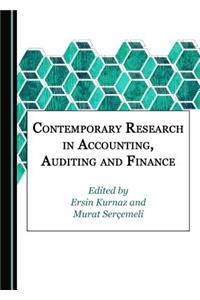 Contemporary Research in Accounting, Auditing and Finance