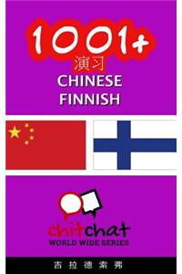 1001+ Exercises Chinese - Finnish