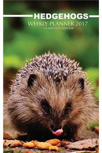 Hedgehogs Weekly Planner 2017