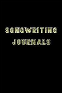 Songwriting Journals