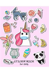 Sticker Book For Girls