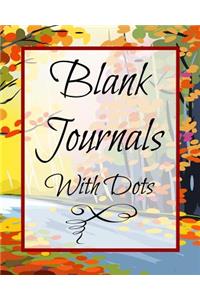 Blank Journals With Dots