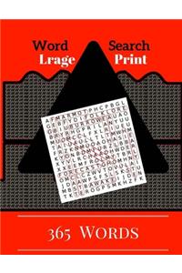 Word Search Large Print 365 Words