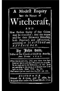 Modest Enquiry Into Nature of Witchcraft