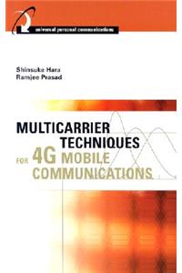 Multicarrier Techniques for 4G Mobile Communications