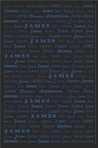 The perfect notebook journal for james